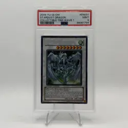 2008 YuGiOh Stardust Dragon CT05-EN001 Secret Rare Collector Tin PSA 9 - Image 1
