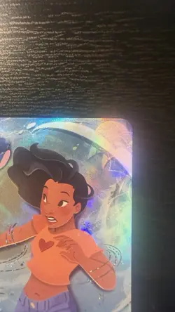 Disney Lorcana Raging Storm Enchanted 225/204 Set 11 Holo Action Card EN - Image 3