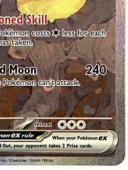 Bloodmoon Ursaluna ex NM SIR 216/167 Sv06: Twilight Masquerade Pokemon TCG Holo - Image 5