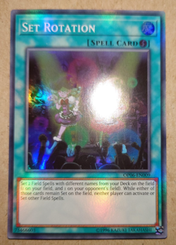 YUGIOH Super Rare Set Rotation OP06-EN009 - Image 1