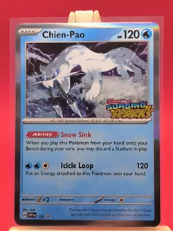 Chien-Poa SVP152 Surging Sparks Prerelease Promo Holo Rare Pokemon Card - Image 1