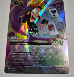 Disney Lorcana Reign of Jafar Enchanted Kuzco Impulsive Llama English Rare - Image 3
