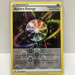 Aurora Energy Pokemon Prize Pack Series 1 Promo Pokemon Card NM/LP Play Stamp - Image 1