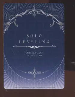 Mapniverse Solo Leveling 2nd Edition Choi Jong-In SL2E-04 Identity Card Promo - Image 2