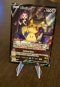 Mimikyu V - TG16/TG30 - Pokemon Brilliant Stars Sword Shield Ultra Rare Card NM - Image 1