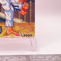 RYU Street Fighter II Carddass Bandai Capcom TCG Card Japan No71 C49 - Image 5