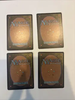 MTG Magic the Gathering Card LP - Land Giant Mercadian Masques X4 Playset - Image 2