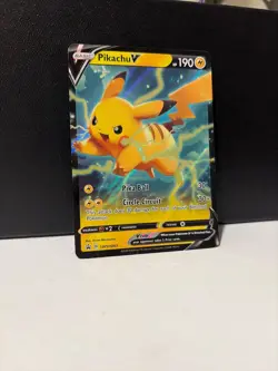 Pikachu V SWSH063 SWSH: Sword & Shield Promo Cards Holo - Image 2