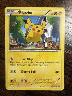 Pokemon Card Pikachu 20/108 XY-Roaring Skies 2015 60HP Electro Ball - Image 1