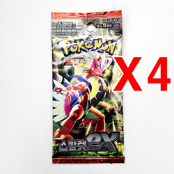 8 PACKS[4+4]Pokemon TCG Card Scarlet and Violet ex Booster Factory Sealed Korean - Image 2