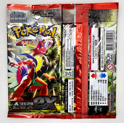 8 PACKS[4+4]Pokemon TCG Card Scarlet and Violet ex Booster Factory Sealed Korean - Image 5