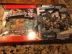 POKEMON TRADING CARD BLACK BOLT & WHITE FLARE POSTER/BINDER NIB SEALED RARE - Image 1