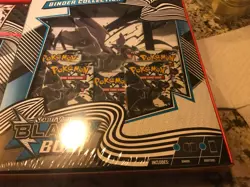 POKEMON TRADING CARD BLACK BOLT & WHITE FLARE POSTER/BINDER NIB SEALED RARE - Image 2