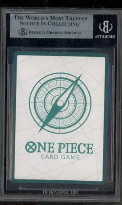 2025 One Piece Carrying On His Will Don!! Card Gol D Roger Gold Alt Art BGS 9 - Image 2