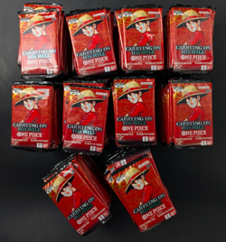 LOT of (200) One Piece Card Game: Carrying On His Will Booster Pack (OP-13) - Image 2