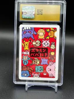 CGC 10 PRISTINE Meowth Old Maid 2019 Japanese Pokemon Card - Image 2