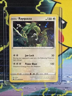 Rayquaza Promo SWSH029 Sword and Shield 029 Holo Promo Card Pokemon - Image 1