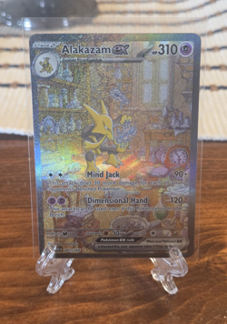 Alakazam ex 201/165 Sv: Scarlet & Violet 151 SIR Full Art Holo Pokemon Card - Image 1