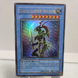 Black Luster Soldier 1st Edition Yu-Gi-Oh Card SYE-024 Ultra Rare LP/VLP - Image 1