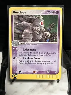 Dusclops 4/100 Holo Rare Ex Sandstorm Pokemon Card 2003 - Image 1