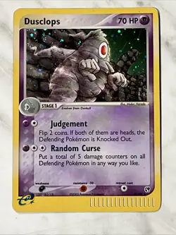 Dusclops 4/100 Holo Rare Ex Sandstorm Pokemon Card 2003 - Image 3