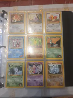 200+ Pokemon Cards VINTAGE Rare Collection Binder WOTC 1999 & 2000s Mid Era Lot - Image 5