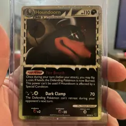 Pokemon Houndoom (Prime) Undaunted 82/90 Ultra Rare Holo 110 HP English Card - Image 1