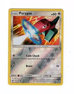 Porygon 103/147 Sm-Burning Shadows Reverse Holo - Pokemon Card - Image 1