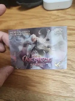 SMOKER MARINES UR Lenticular OP-UR-015 ONE PIECE Endless Treasure 6 Anime Card - Image 2