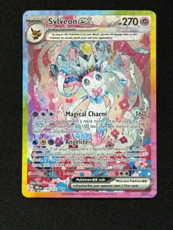 Pokemon Sylveon EX TCG Card Sir 156/131 Prismatic Evolutions NM Condition - Image 1