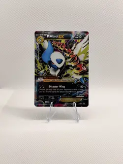 M Absol EX XY63 Black Star Promo Full Art Pokemon Card Mega Absol EX - Image 1