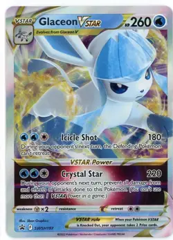 Glaceon VSTAR SWSH197 SWSH: Sword & Shield Promo Cards Holo - Image 1