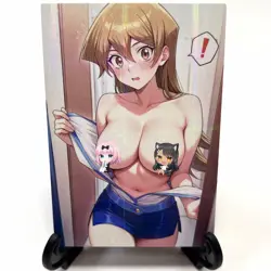 Yu-Gi-Oh! Alexis Rhodes Sexy Anime Waifu Girl Doujin Lewd Goddess Story Art Card - Image 2