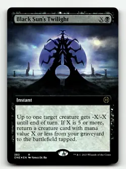 Black Sun's Twilight (Extended Art) 383 Foil R Phyrexia: All Will Be One - Image 1