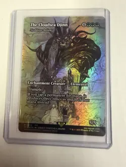 The Cloudsea Djinn - Nyxbloom Ancient (Showcase) FCA Foil - Image 3