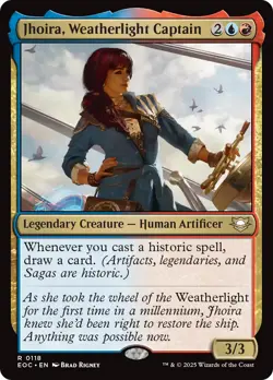 MTG Jhoira, Weatherlight Captain [Edge of Eternities Commander] Near Mint Magic - Image 1