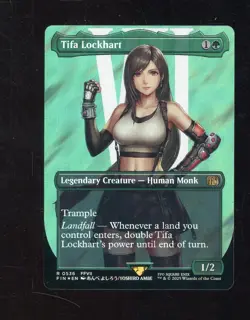 2025 MTG Final Fantasy Surge Foil Rare #0536 Tifa Lockhart - Image 1