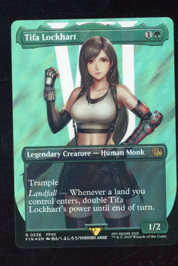 2025 MTG Final Fantasy Surge Foil Rare #0536 Tifa Lockhart - Image 1