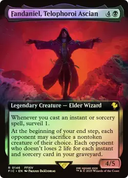 Fandaniel, Telophoroi Ascian (Extended Art) FINAL FANTASY ELDER WIZARD LEG FOIL - Image 1