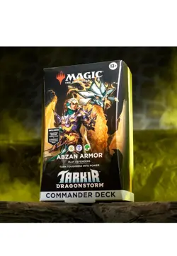 MTG Tarkir Dragonstorm Commander Deck – Abzan Armor (WBG) Sealed - Image 2