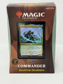 Strixhaven Commander Deck:Quantum Quandrix MTG Brand New Sealed-BOX CORNERS WORN - Image 1