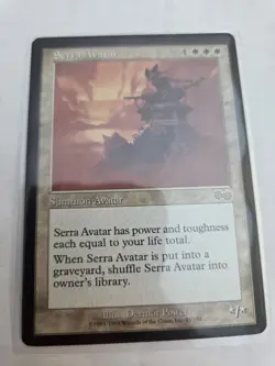 mtg, Serra Avatar Urza's Saga Regular NM - Image 1
