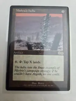 mtg, Mishra's Helix Urza's Saga Regular NM - Image 1