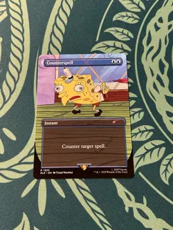 Counterspell 1933 Borderless NON Foil SpongeBob Secret Lair SLD MTG Magic - Image 1