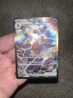 Pokemon TCG Cynthia's Garchomp EX Holo Card 232/182 Sv10: Destined Rivals - Image 1