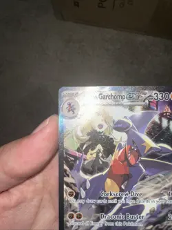 Pokemon TCG Cynthia's Garchomp EX Holo Card 232/182 Sv10: Destined Rivals - Image 4