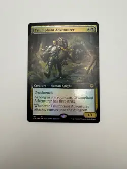 Triumphant Adventurer (Extended Art) Adventures in the Forgotten Realms Foil - Image 1