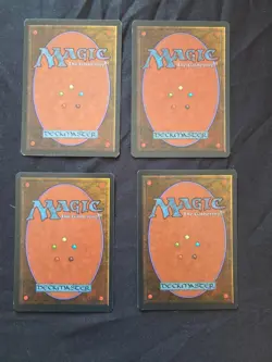 MTG Counterspell X4, ICE AGE release, PLAYSET, VG condition 1995 - Image 2