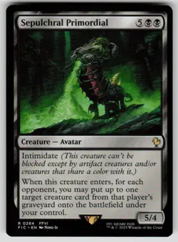 Sepulchral Primordial R Commander: FINAL FANTASY 284 NM - Image 1