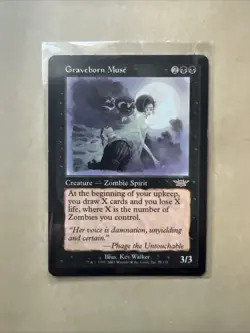 MTG Graveborn Muse LGN 73 R LP Regular - Image 2